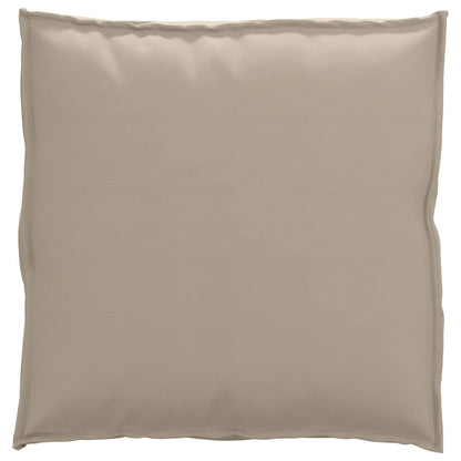 Palettenkissen für Sitzfläche Taupe 70 x 70 x 12 cm