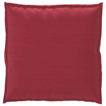 Palettenkissen für Sitzfläche Weinrot 70 x 70 x 12 cm