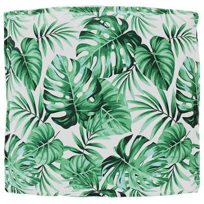 Palettkissen für geeigneten Sitz Blattmuster 80 x 80 x 12 cm