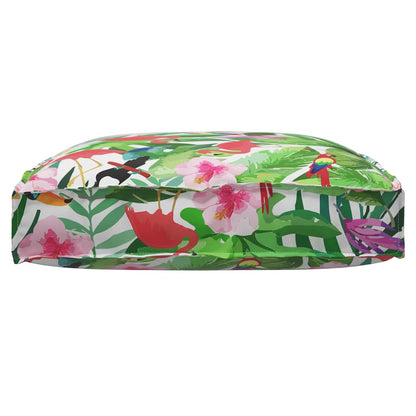 Palettenkissen für Sitzfläche Floral Mehrfarbig 80 x 80 x 12 cm