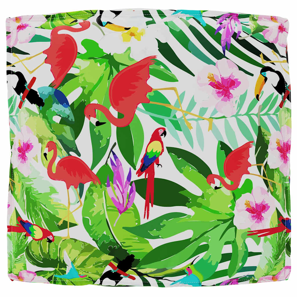 Palettenkissen für Sitzfläche Floral Mehrfarbig 80 x 80 x 12 cm