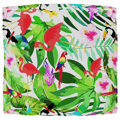 Palettenkissen für Sitzfläche Floral Mehrfarbig 80 x 80 x 12 cm