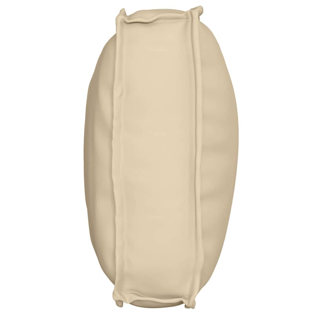 Palettenkissen für Rückenlehne mit Kissen Beige 70 x 40 x 12 cm