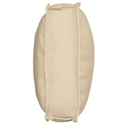 Palettenkissen für Rückenlehne mit Kissen Beige 70 x 40 x 12 cm