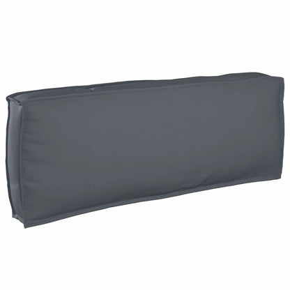 Palettenkissen für Rückenlehne Anthrazit 120 x 40 x 12 cm