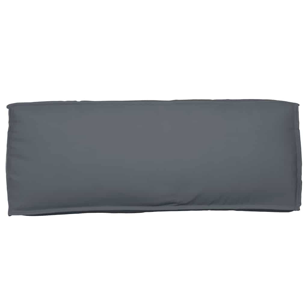 Palettenkissen für Rückenlehne Anthrazit 120 x 40 x 12 cm