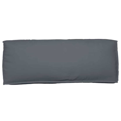 Palettenkissen für Rückenlehne Anthrazit 120 x 40 x 12 cm