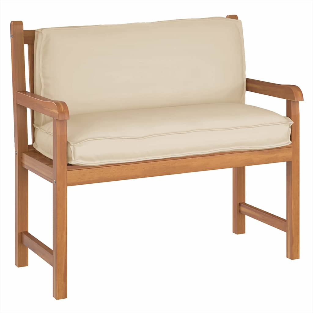 Palettenkissen für Rückenlehne Beige 120 x 40 x 12 cm