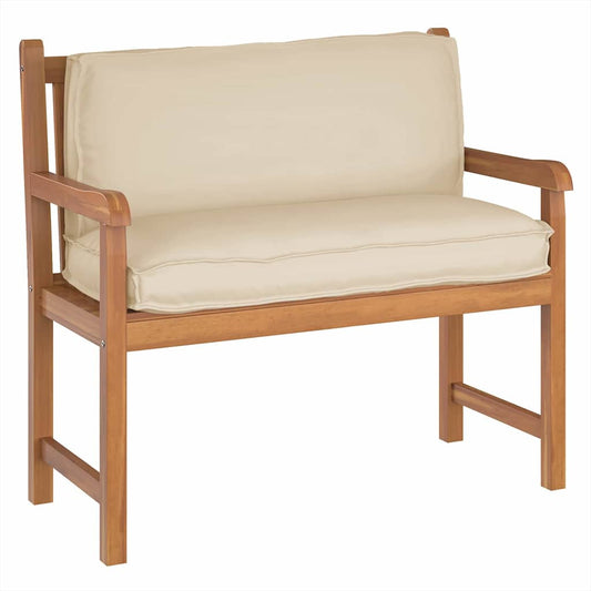 Palettenkissen für Rückenlehne Beige 120 x 40 x 12 cm
