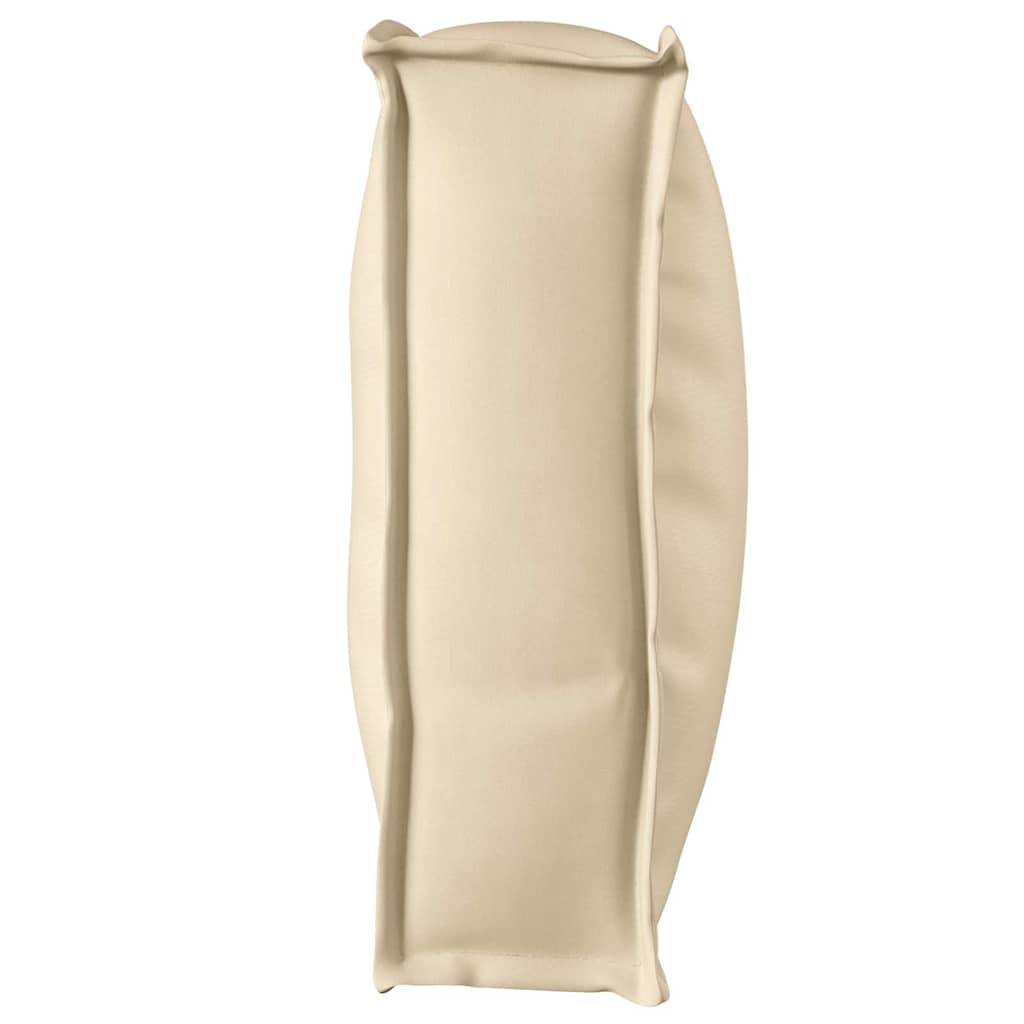 Palettenkissen für Rückenlehne Beige 120 x 40 x 12 cm