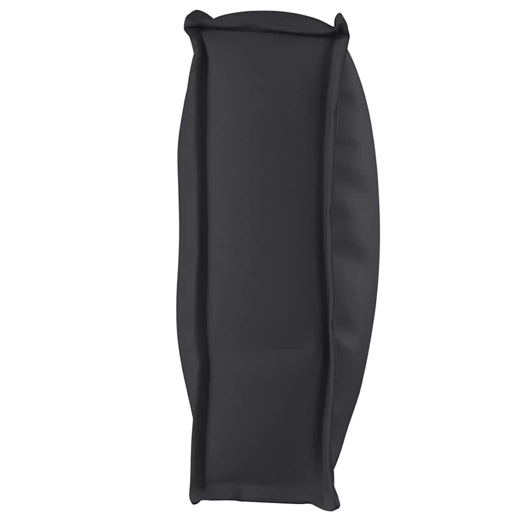 Palettenkissen für Rückenlehne Schwarz 120 x 40 x 12 cm