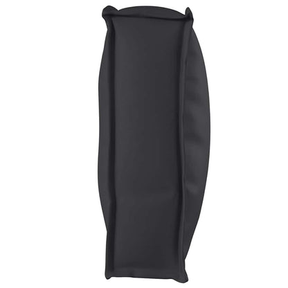 Palettenkissen für Rückenlehne Schwarz 120 x 40 x 12 cm