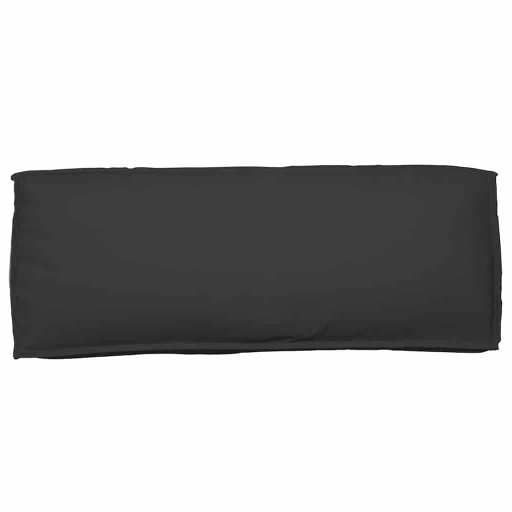 Palettenkissen für Rückenlehne Schwarz 120 x 40 x 12 cm