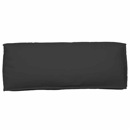 Palettenkissen für Rückenlehne Schwarz 120 x 40 x 12 cm