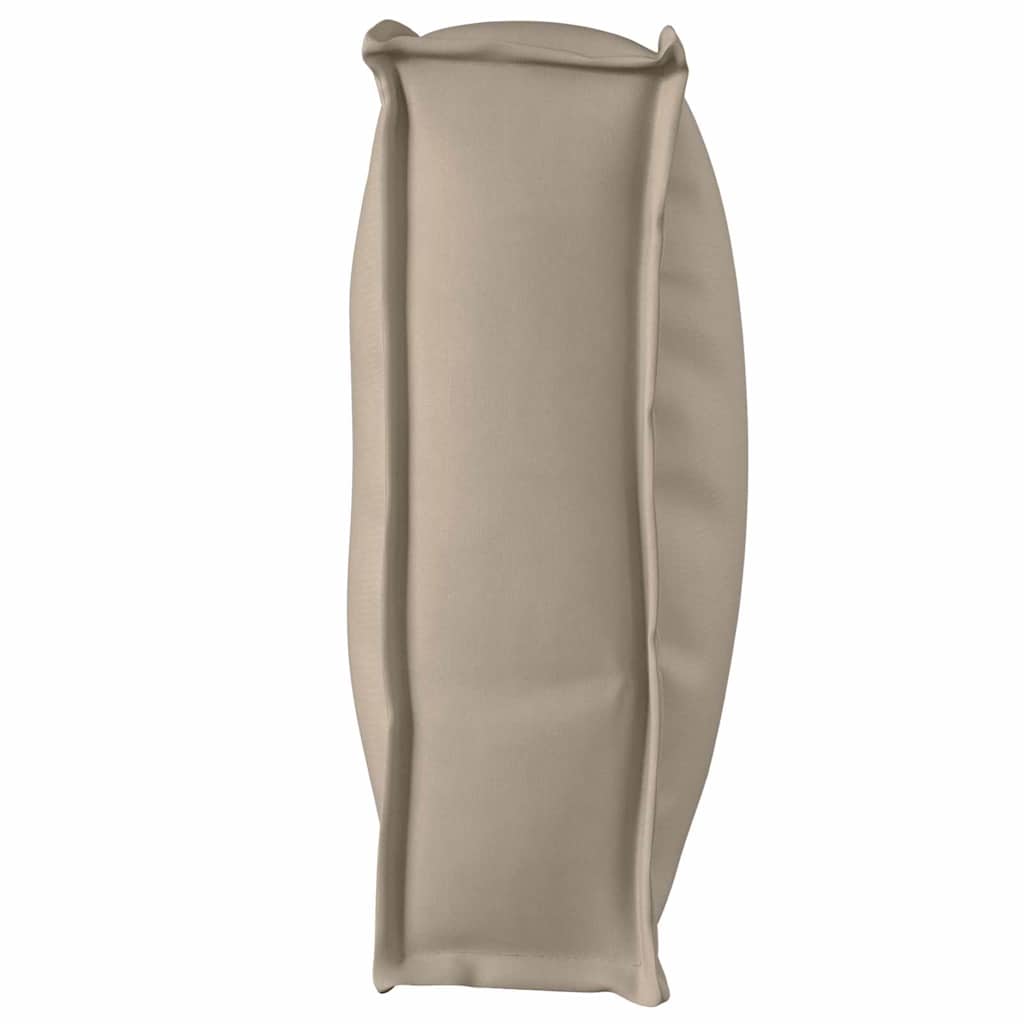 Palettenkissen für Rückenlehne Taupe 120 x 40 x 12 cm