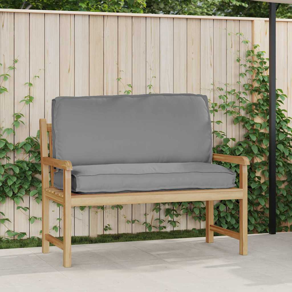 Palettenkissen für Sitzfläche / Rückenlehne Grau 120 x 50 x 12 cm