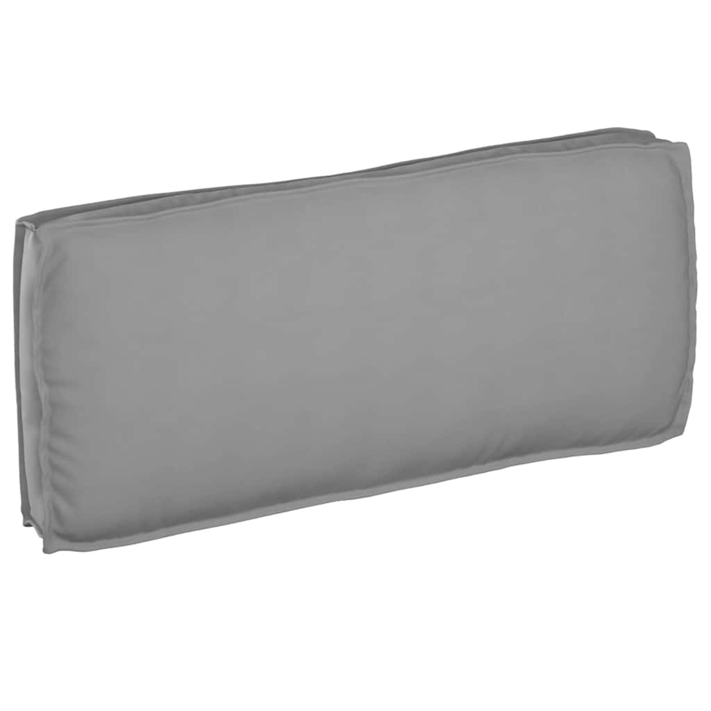 Palettenkissen für Sitzfläche / Rückenlehne Grau 120 x 50 x 12 cm