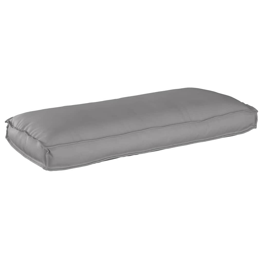 Palettenkissen für Sitzfläche / Rückenlehne Grau 120 x 50 x 12 cm