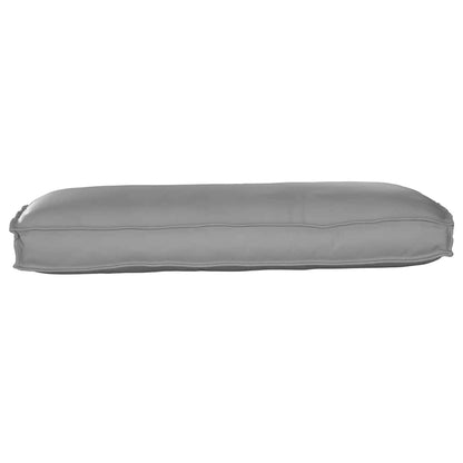 Palettenkissen für Sitzfläche / Rückenlehne Grau 120 x 50 x 12 cm