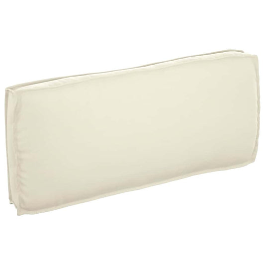 Palettenkissen für Sitzfläche / Rückenlehne mit Kissen Creme