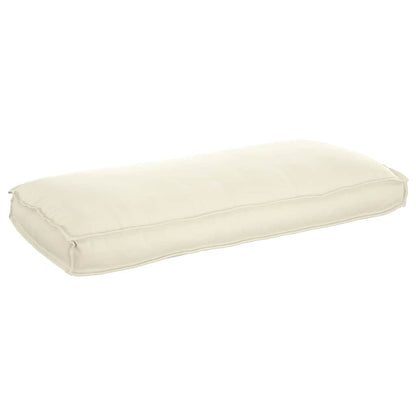 Palettenkissen für Sitzfläche / Rückenlehne mit Kissen Creme