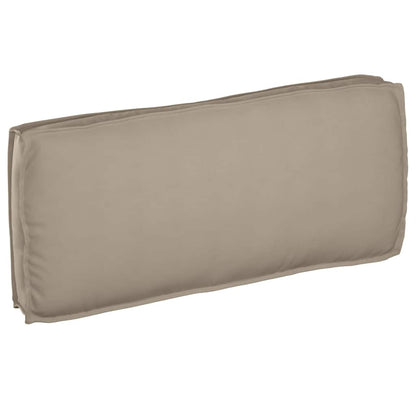Palettenkissen für Sitzfläche / Rückenlehne mit Kissen Taupe