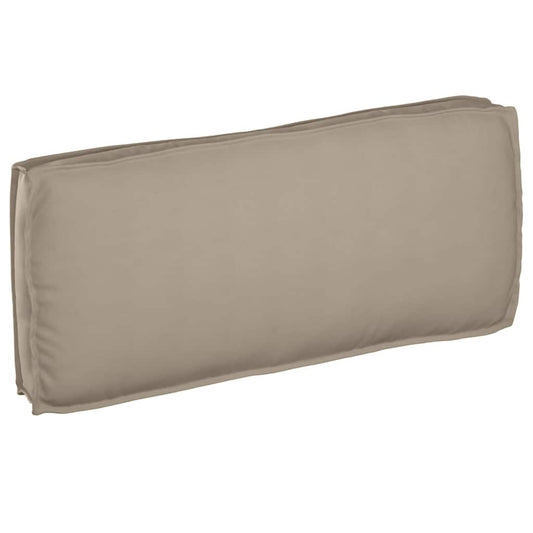 Palettenkissen für Sitzfläche / Rückenlehne mit Kissen Taupe