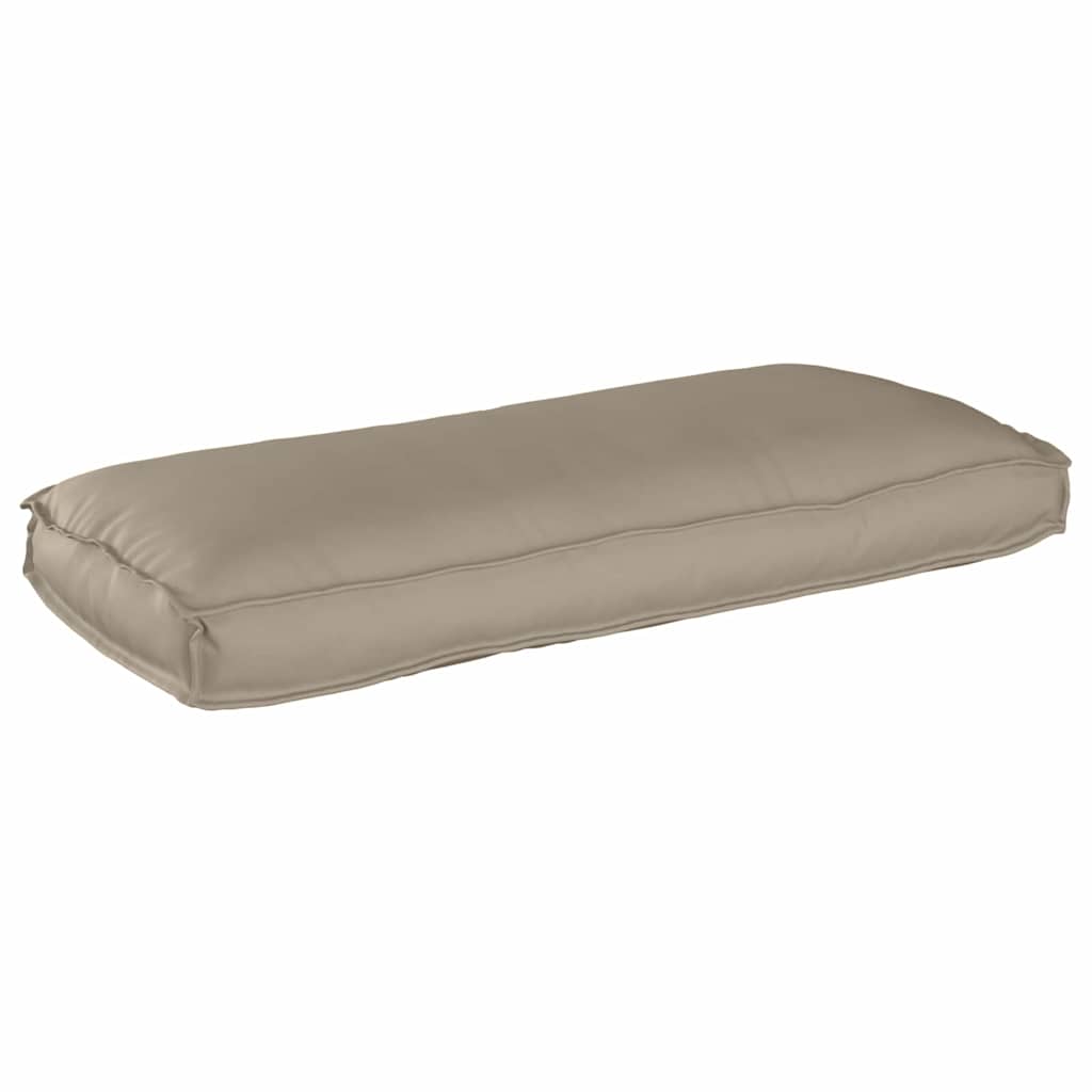 Palettenkissen für Sitzfläche / Rückenlehne mit Kissen Taupe