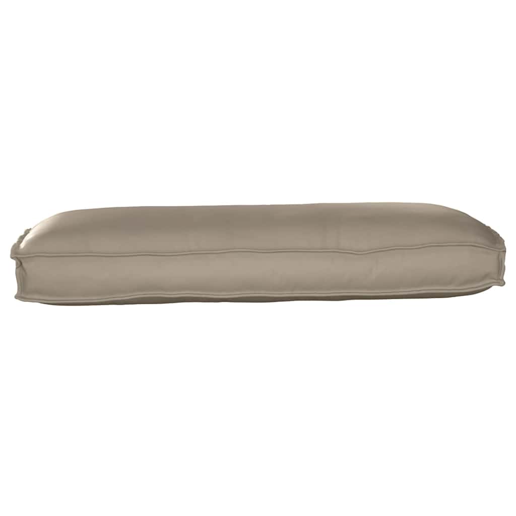 Palettenkissen für Sitzfläche / Rückenlehne mit Kissen Taupe