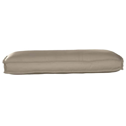 Palettenkissen für Sitzfläche / Rückenlehne mit Kissen Taupe