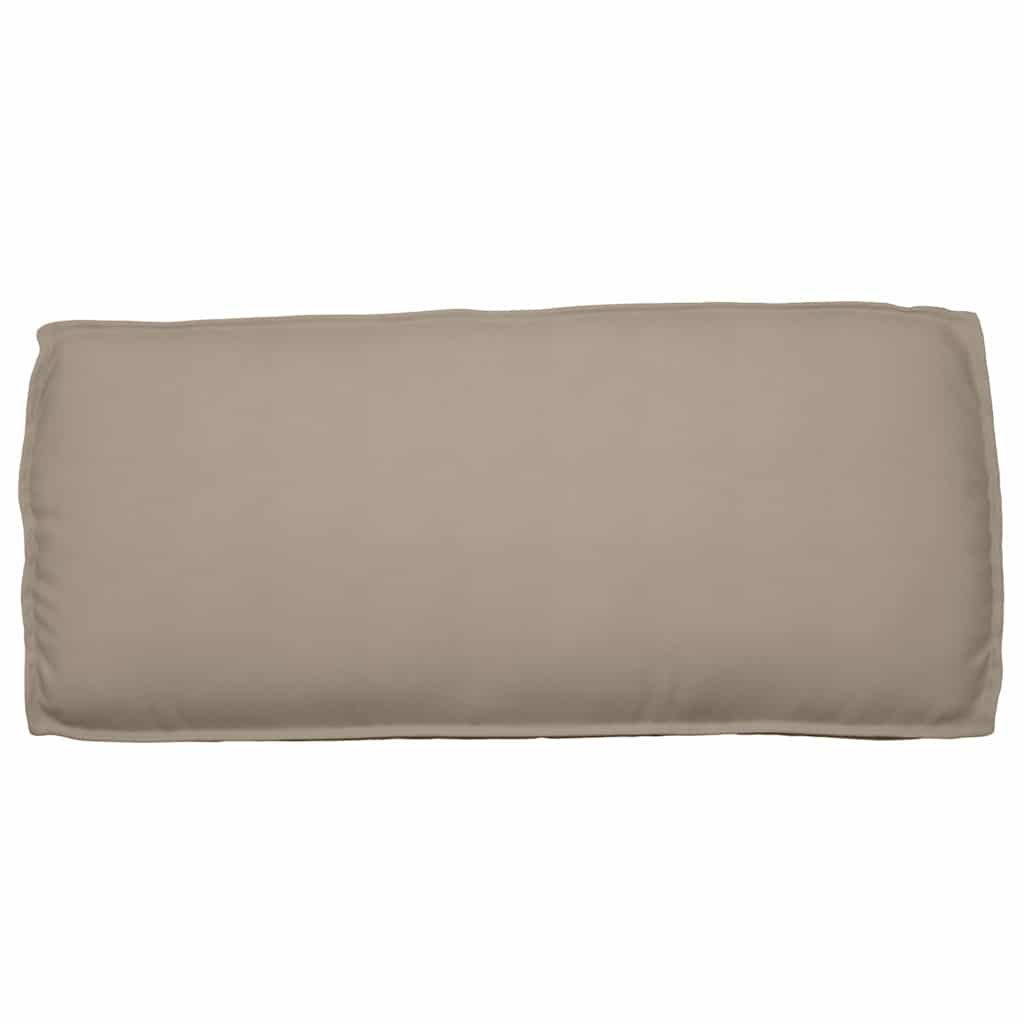 Palettenkissen für Sitzfläche / Rückenlehne mit Kissen Taupe