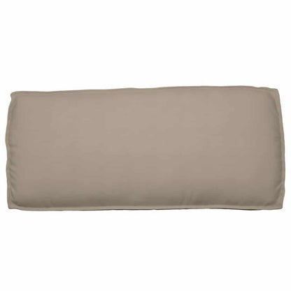Palettenkissen für Sitzfläche / Rückenlehne mit Kissen Taupe