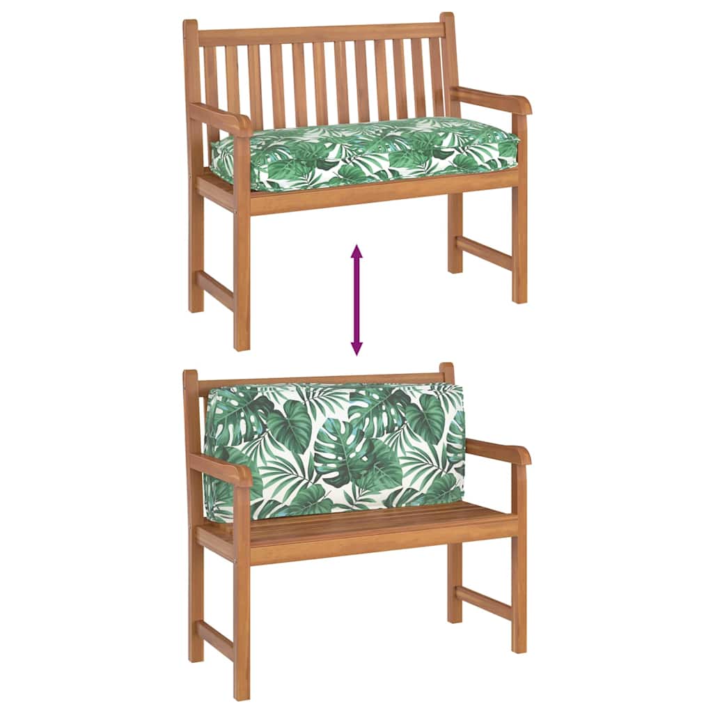 Palettenkissen für Sitzfläche / Rückenlehne Floral Blattmuster