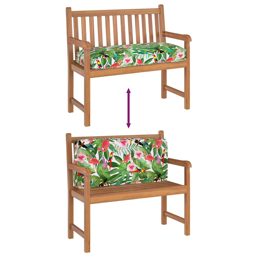 Palettenkissen für Sitzfläche / Rückenlehne Floral Mehrfarbig