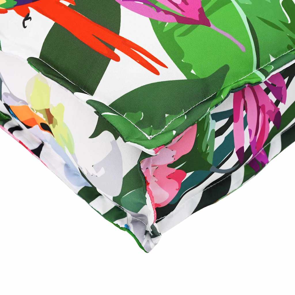 Palettenkissen für Sitzfläche / Rückenlehne Floral Mehrfarbig