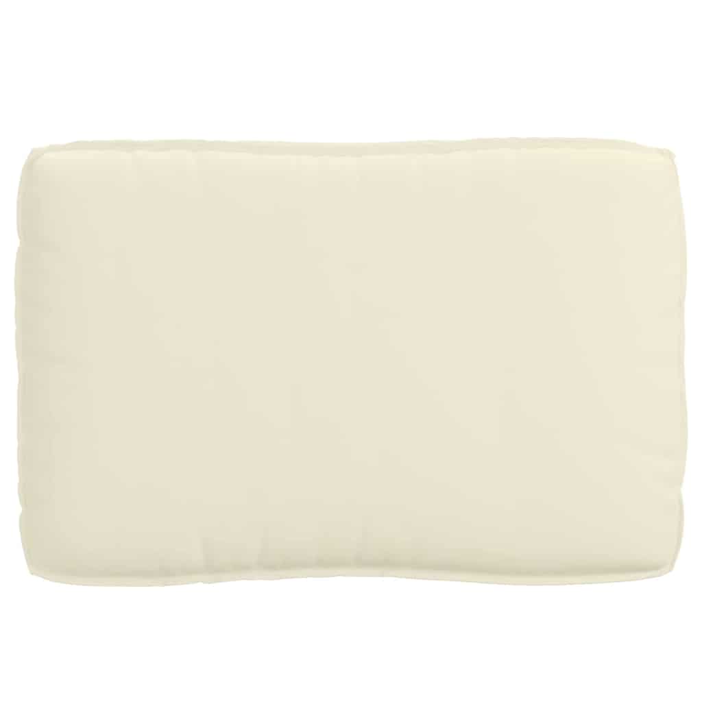 Palettenkissen für Sitzfläche Creme 120 x 80 x 12 cm