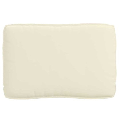 Palettenkissen für Sitzfläche Creme 120 x 80 x 12 cm