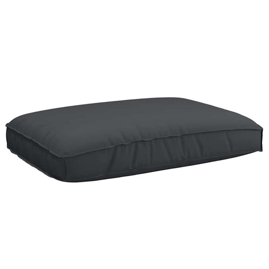 Palettenkissen für Sitzfläche Schwarz 120 x 80 x 12 cm