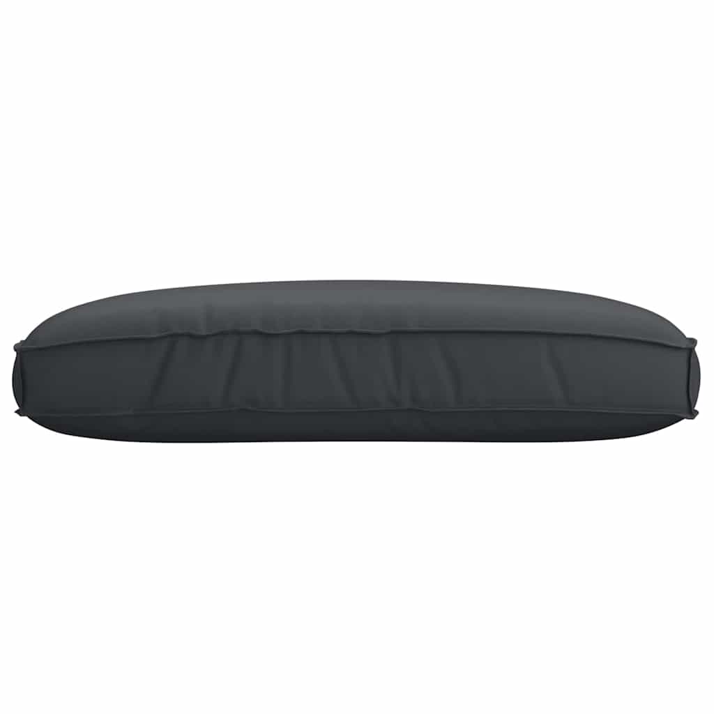 Palettenkissen für Sitzfläche Schwarz 120 x 80 x 12 cm