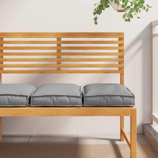 Palettkissen für geeigneten Sitz 2 pcs Grau 40 x 40 x 8 cm