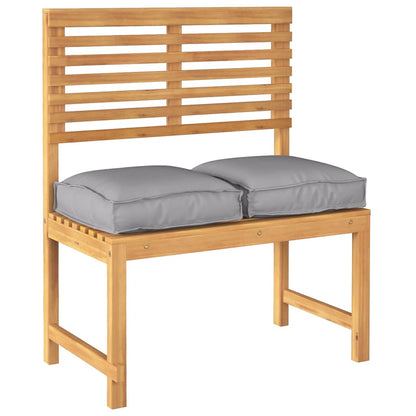 Palettenkissen für Sitzfläche 2 pcs Grau 40 x 40 x 8 cm