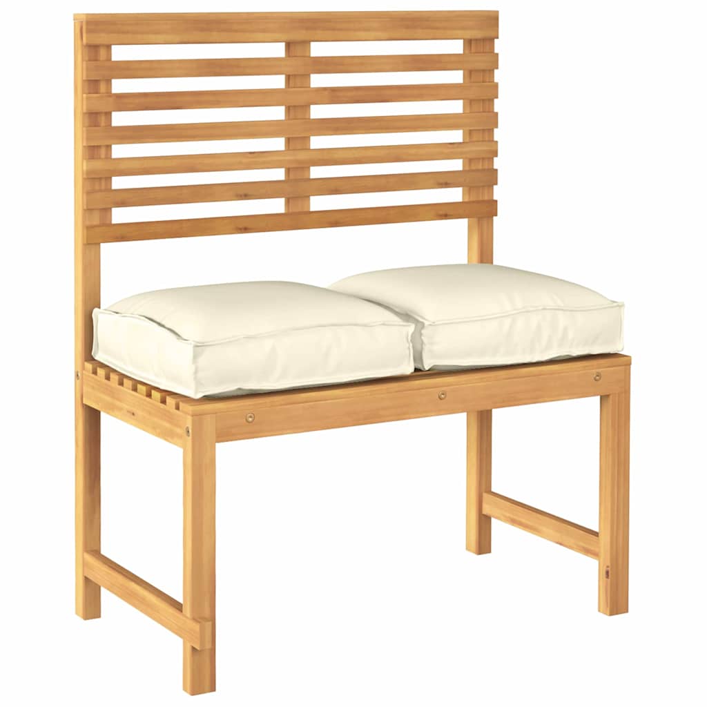 Palettenkissen für Sitzfläche 2 pcs Creme 40 x 40 x 8 cm