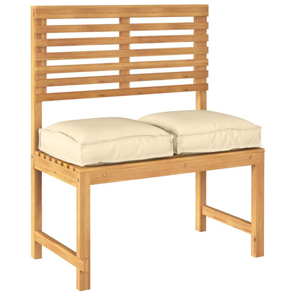Palettenkissen für Sitzfläche 2 pcs Beige 40 x 40 x 8 cm
