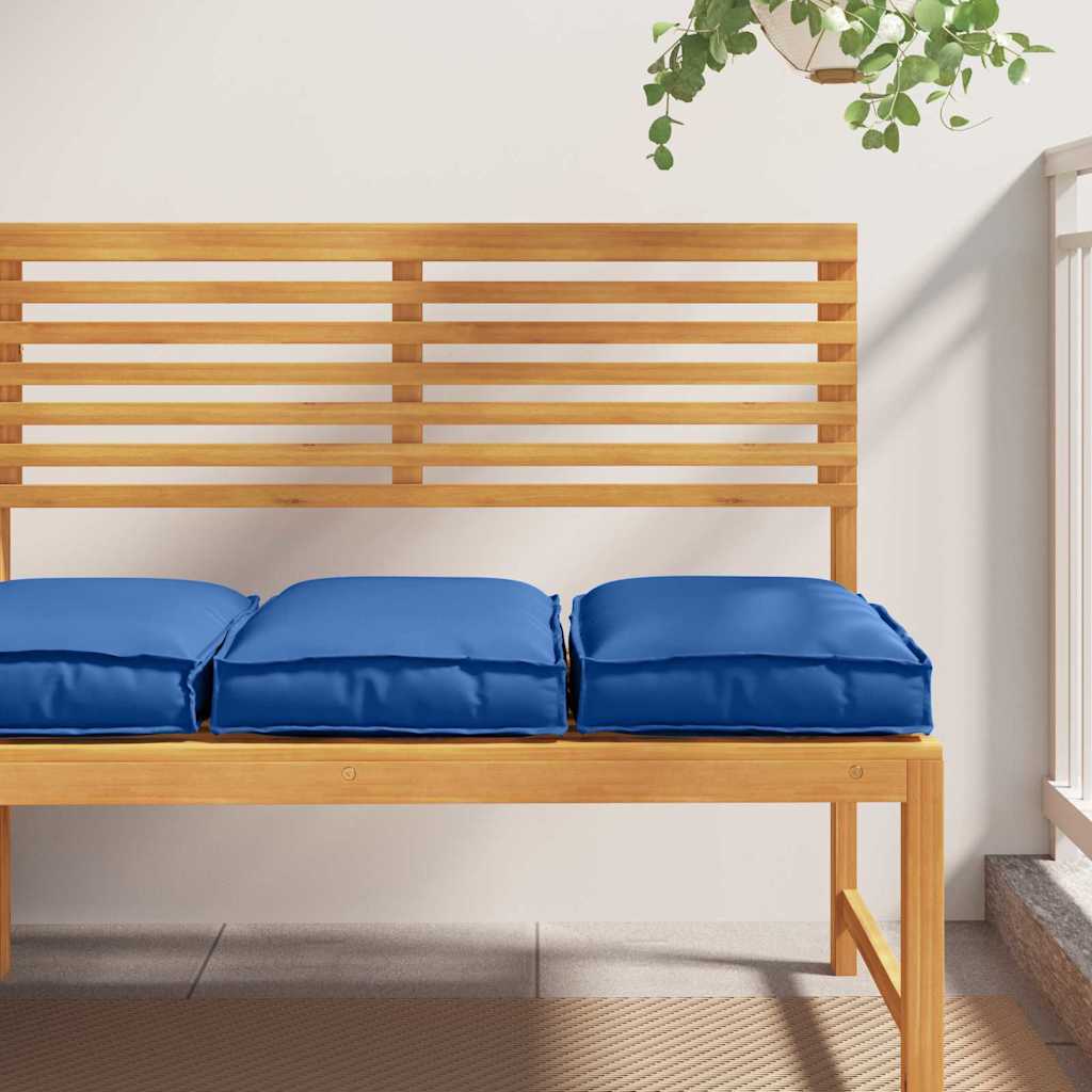 Palettenkissen für Sitzfläche 2 pcs Königsblau 40 x 40 x 8 cm