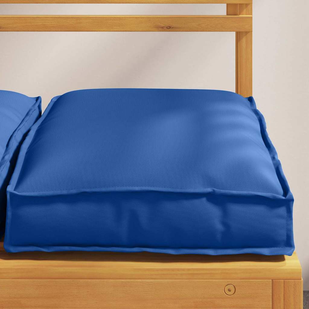 Palettenkissen für Sitzfläche 2 pcs Königsblau 40 x 40 x 8 cm