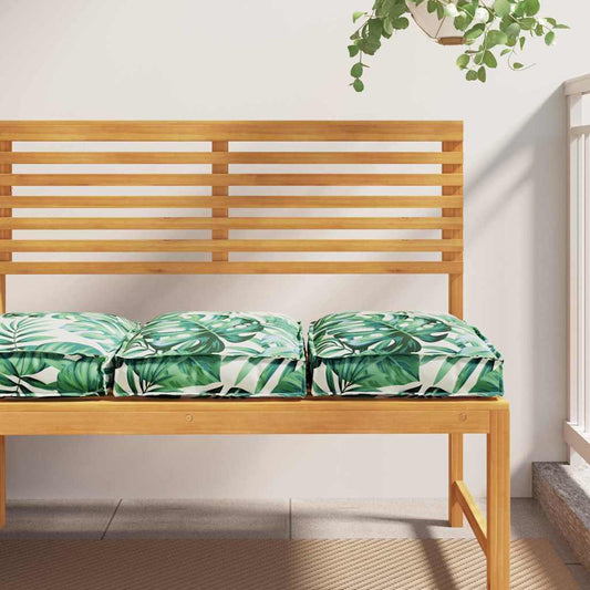 Palettkissen für geeigneten Sitz Floral 2 pcs Blattmuster