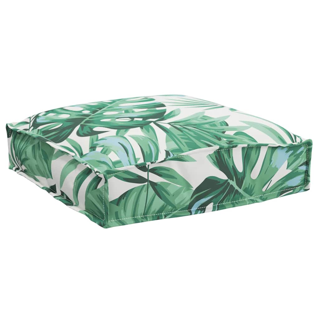 Palettkissen für geeigneten Sitz Floral 2 pcs Blattmuster