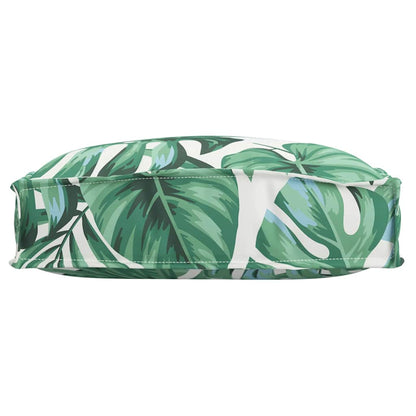 Palettkissen für geeigneten Sitz Floral 2 pcs Blattmuster