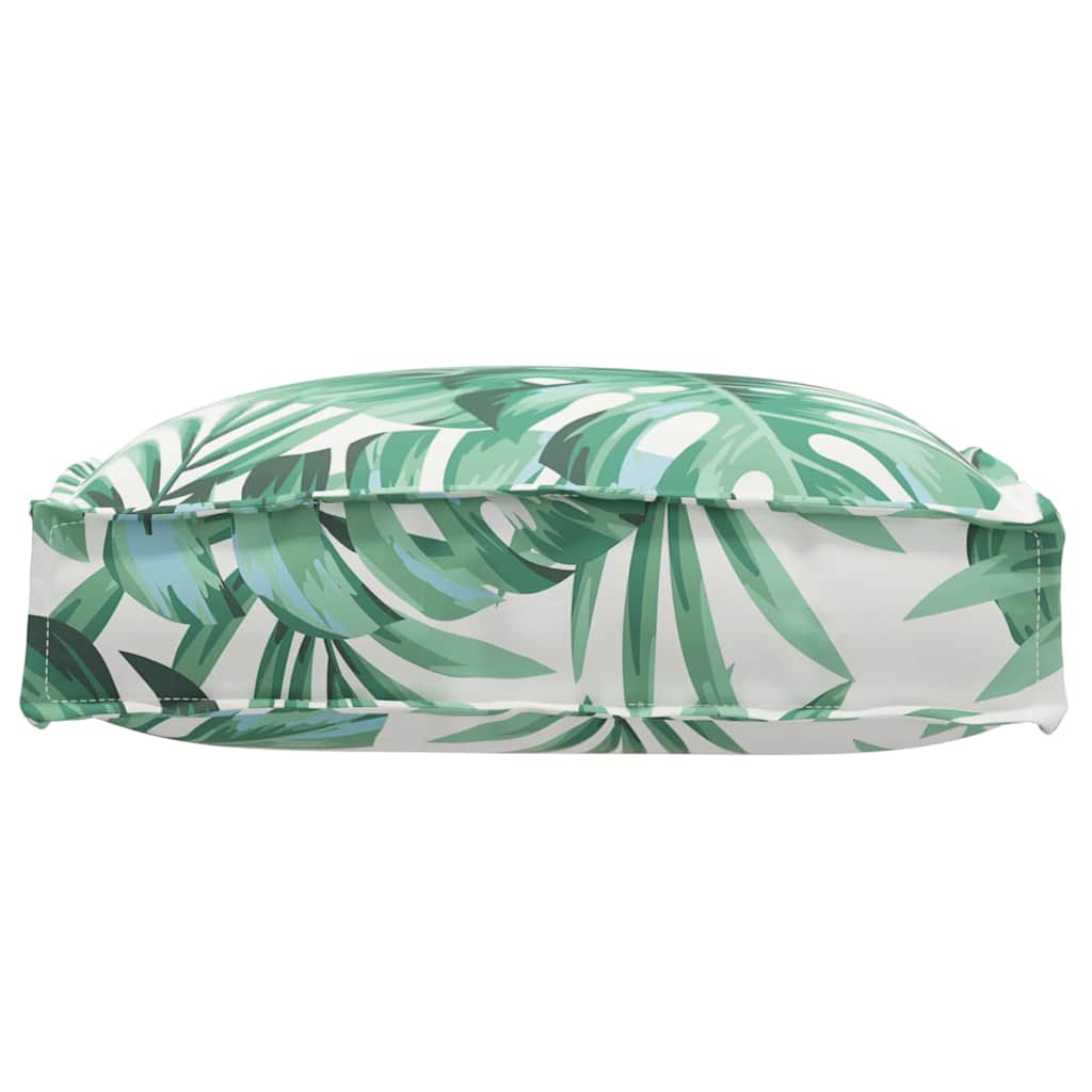 Palettkissen für geeigneten Sitz Floral 2 pcs Blattmuster