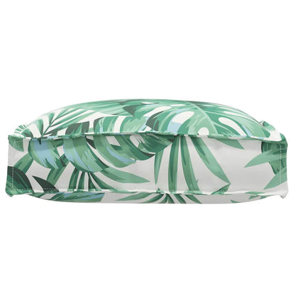 Palettkissen für geeigneten Sitz Floral 2 pcs Blattmuster